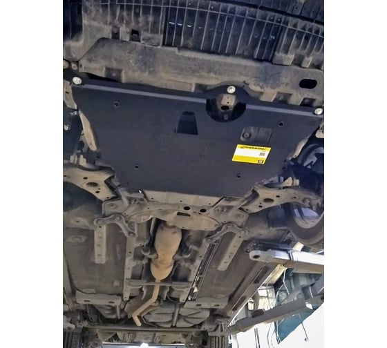 Стальная защита ООО Трио Сервис 2 мм, двигатель, КПП, Toyota Auris MOTODOR 02544