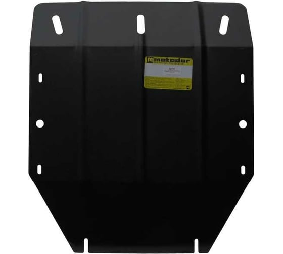 Стальная защита ООО Трио Сервис VW Touareg, двигатель, 2002-2006 V=3.2i/2.5 TDI MOTODOR 02711