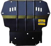 Стальная защита ООО Трио Сервис 2 мм, двигатель, КПП, Volkswagen Caddy IV MOTODOR 02730