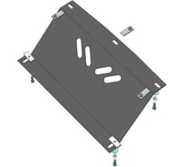 Стальная защита ООО Трио Сервис 2 мм, радиатор, Volvo 740/760 MOTODOR 02618