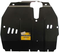 Стальная защита ООО Трио Сервис 2 мм, двигатель, КПП, Chery Fora MOTODOR 09004