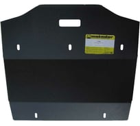 Стальная защита ООО Трио Сервис двигатель, КПП, Mitsubishi Pajero Sport II 2012-2016 MOTODOR 11328