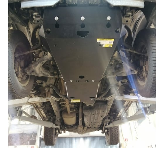 Стальная защита ООО Трио Сервис 3 мм, двигатель, ПДф, КПП, Toyota Land Cruiser Prado 150 MOTODOR 12510