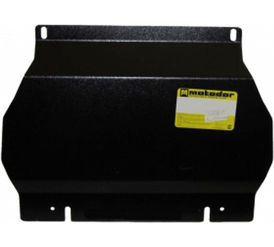Стальная защита ООО Трио Сервис двигатель, КПП, Mitsubishi Pajero Sport с АКПП, 2012 MOTODOR 11325