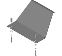 Стальная защита ООО Трио Сервис двигатель, Chevrolet Niva 2002-2020, Lada Niva Travel 2021- MOTODOR 13005