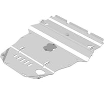 Стальная защита ООО Трио Сервис двигатель, Lexus GS300, задний привод, 2007-2012 MOTODOR 15013