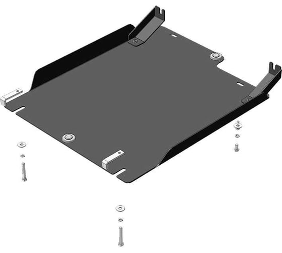 Стальная защита ООО Трио Сервис 3 мм, КПП, Hammer H3 MOTODOR 15701