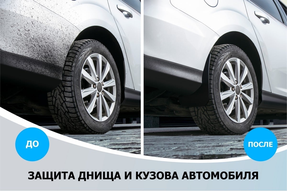 Комплект задних брызговиков Rival Haval Jolion 2021г 29404002 - выгодная  цена, отзывы, характеристики, фото - купить в Москве и РФ