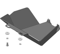 Стальная защита ООО Трио Сервис 3 мм, ПГУ, MAN TGS, оцинкованная MOTODOR 24803