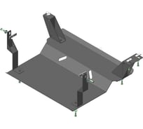 Стальная защита ООО Трио Сервис 4 мм, редуктор, MAN 8.145 LC MOTODOR 24808