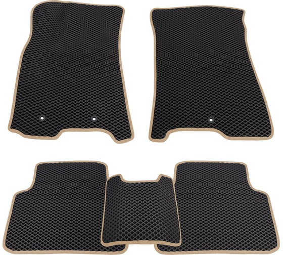 Коврики ООО Депавто для Volkswagen Golf Plus I 2004-2008 компл. 5 шт. AEV6104001034