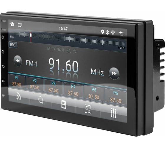 Автомобильное мультимедийное устройство SWAT ГУ Universal 7", MP3, USB, BT, NAVI, Android ANB-7020
