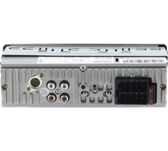 Медиа-ресивер SWAT 1 din 4x50 Вт, BT, MP3, USB, SD, 2RCA, зеленые кнопки MEX-1046UBG