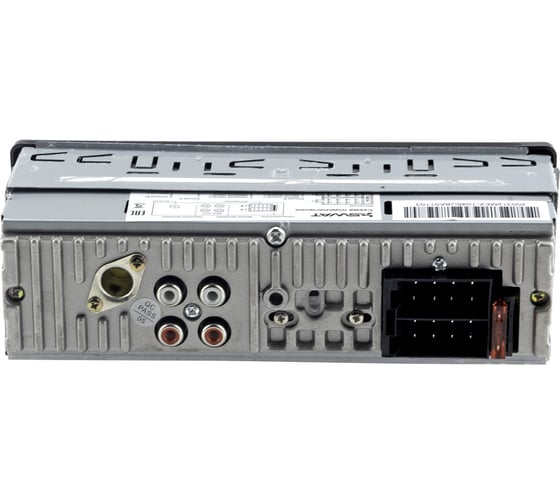 Ресивер SWAT 1 din медиа 4x50 Вт, BT, MP3, USB, SD, 2RCA, красные кнопки MEX-1045UBA
