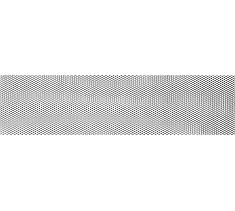 Защитная сетка радиатора 1000x250 R16, алюминий, черная, 1 шт., Rival ZS.1601.1