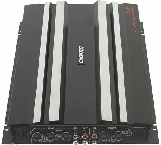 Автомобильный усилитель DIGMA DCP-400 четырехканальный 480609