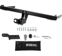 Фаркоп VW Tiguan (2016-), Skoda Karoq (2020-), Kodiaq (2017-), шар Е, 2000/75 кг BERG F.5111.002