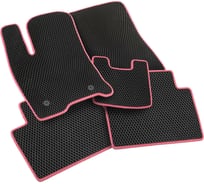 Коврики Vicecar ЕВА / EVA / ЭВА для Honda Airwave правый руль 2005 - 2010 EV16049-розовый