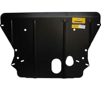 Стальная защита ООО Трио Сервис 2 мм, двигатель, КПП, Honda Odyssey MOTODOR 00811