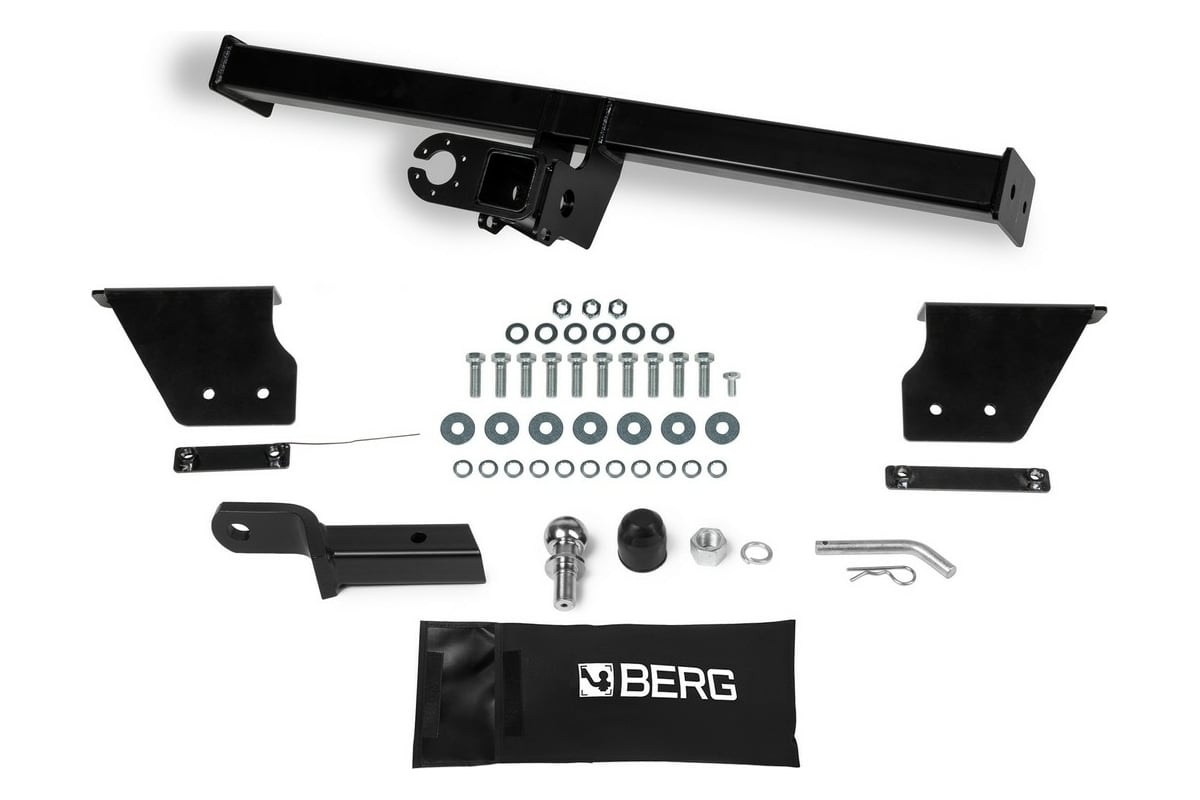 Фаркоп nissan qashqai 2006-2013, 2014-2019, 2019-, шар е, 1500/75 кг berg f.4111.002