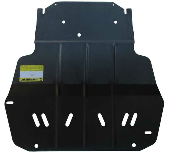 Стальная защита ООО Трио Сервис 2 мм, двигатель, КПП, VW Caddy 1.2 TSI Webasto 2010-2021 MOTODOR 02734 1