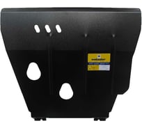 Стальная защита ООО Трио Сервис 2 мм, двигатель, КПП, Chevrolet Lanos MOTODOR 03017