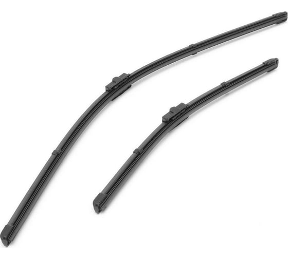 Щетки стеклоочистителя бескаркасные 2 шт, 550/450 мм BMW 1 11-, Mitsubishi Pajero Sport 08/15-, Opel Astra 04/14 Airline AWB-BK-550-450K 1