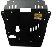 Стальная защита ООО Трио Сервис 3 мм, двигатель, КПП, Honda Element MOTODOR 10802