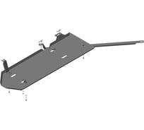 Стальная защита ООО Трио Сервис 3 мм, бак, Haval H9, V=2.0D, c 2015 MOTODOR 13108