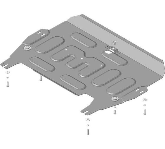 Стальная защита ООО Трио Сервис двигатель, КПП, Haval H6 2015-, F7 2019- MOTODOR 73105 1