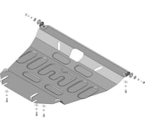 Стальная защита ООО Трио Сервис 2 мм, двигатель, КПП, Toyota Avensis MOTODOR 72517