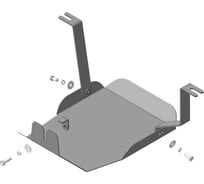 Усиленная защита ООО Трио Сервис 2 мм, ЗДф, Hyundai Tucson с 2021 MOTODOR 70905