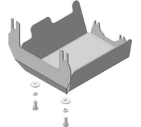 Стальная защита ООО Трио Сервис оцинк., ПГУ, MAN TGX, TGS MOTODOR 24822