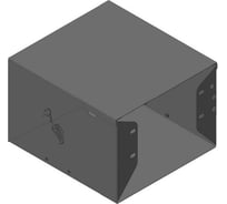 Стальная защита ООО Трио Сервис 1.5 мм, АкБ, Foton BJ 1069 MOTODOR 27502