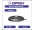 Черное пластиковое магнитное основание Opek AM-106,135 мм 00012215 2