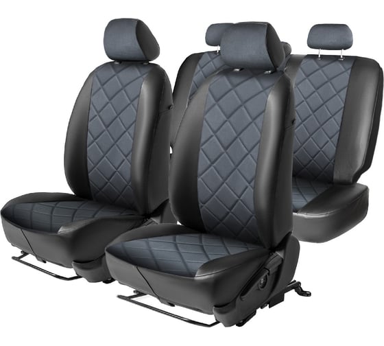 Авточехлы Rival Renault Duster, 40/60, 2015-2021, Nissan Terrano, 40/60, 2018 SC.4702.4 1