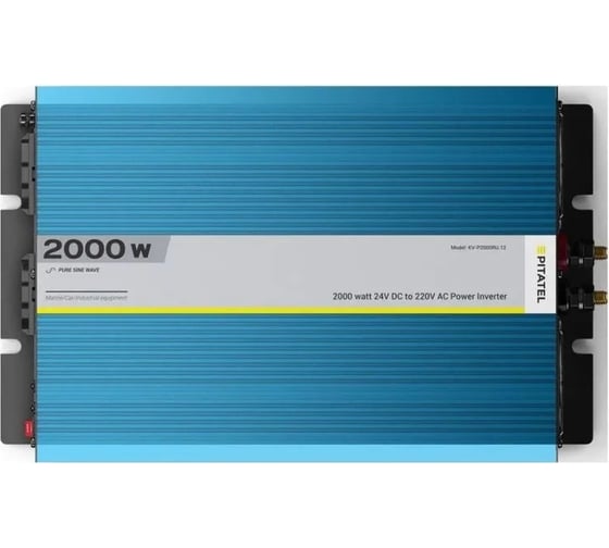 Инвертор Pitatel 24В/220В, чистый синус, 2000W KV-P2000RU.24