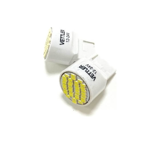 Светодиодная лампа VETTLER 12/24 V T20 7440-36 3014 SMD, 2 шт. T201224301436White