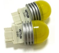 Светодиодная лампа VETTLER 12/24V 3156-6 3030 W2.5x16d SMD, 2 шт. 3156122430306Yellow