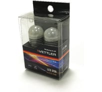 Светодиодная лампа VETTLER 12/24V 3156-6 3030 W2.5x16d SMD, 2 шт. 3156122430306White