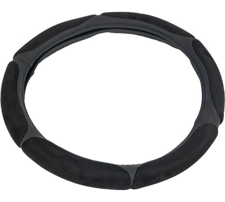 Оплетка на руль VETTLER SPORT S 35-36 см, PVC, 6 подушек, черный SLA1black