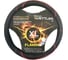 Оплетка на руль VETTLER FLAMME XL, 41-42 см, экокожа, красный XLFLAMMEred 1