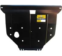 Стальная защита ООО Трио Сервис 2 мм, двигатель, КПП, Toyota Corolla Verso MOTODOR 02524