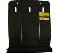 Стальная защита ООО Трио Сервис 2 мм, двигатель, КПП, Audi А8 MOTODOR 00108