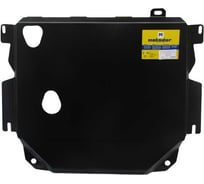 Стальная защита ООО Трио Сервис 2 мм, двигатель, КПП, Chevrolet Captiva/Opel Antara MOTODOR 03014