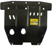 Стальная защита ООО Трио Сервис 2 мм, двигатель, КПП, Chevrolet Aveo MOTODOR 03007