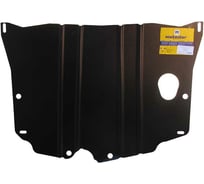 Стальная защита ООО Трио Сервис 2 мм, двигатель, КПП, Toyota IQ MOTODOR 02548