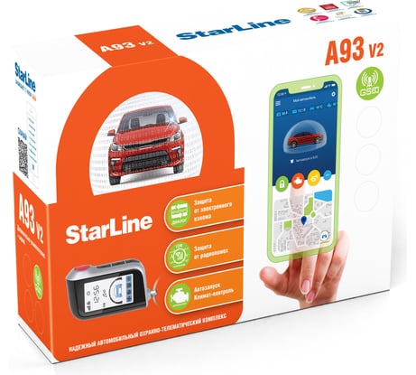 Охранно-телематичекий комплекс StarLine А93 v2 GSM 4003431