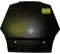 Стальная защита ООО Трио Сервис 3 мм, двигатель, КПП, Mitsubishi Pajero IV MOTODOR 11320