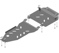 Стальная защита ООО Трио Сервис для Д, КПП, ГУР MB S320, W-220 1999-2002 MOTODOR 01236